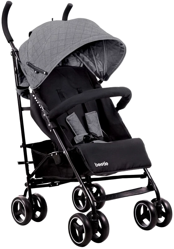 Kikkaboo Kikkaboo Καρότσι Beetle Grey (31001030173)