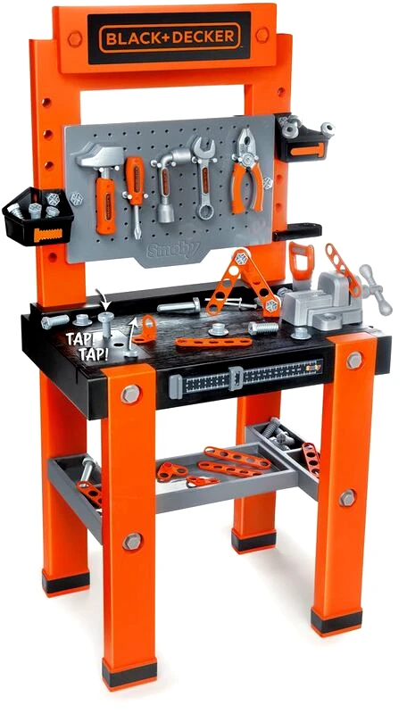 Smoby Smoby Black & Decker Bricolo One Πάγκος Εργασίας (360732)