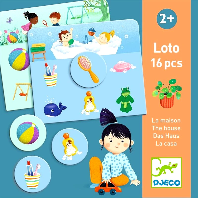 Djeco Djeco Loto-Σπίτι (176-08192)