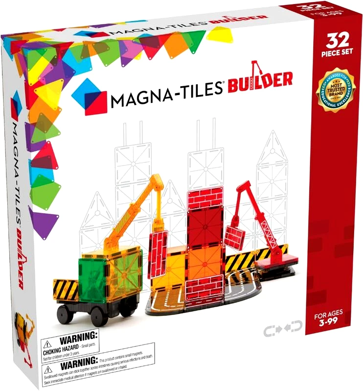 Magna-Tiles Magna-Tiles Builder Set 32Τμχ (21632)