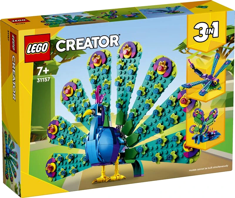 LEGO toys LEGO Creator 3in1 Exotic Peacock (31157)