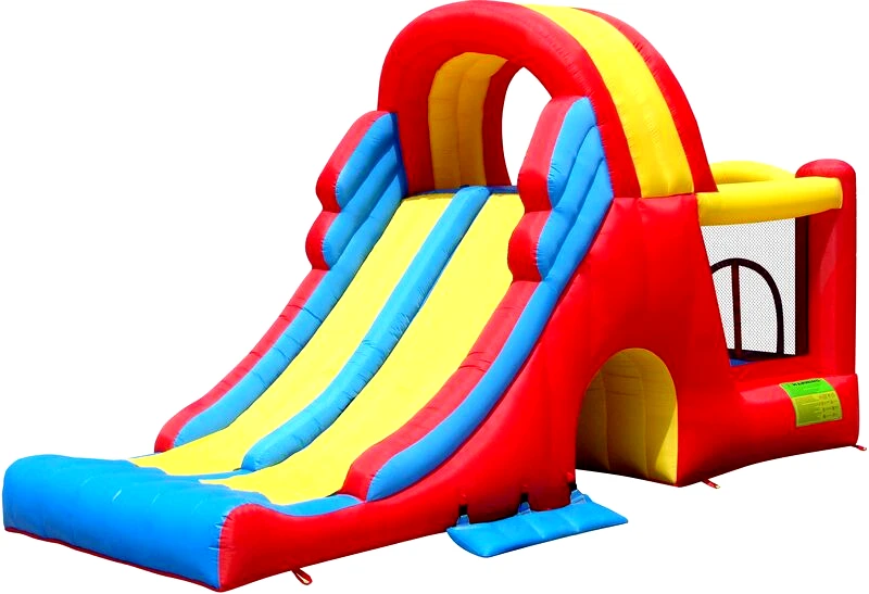 Happy Hop Φουσκωτό Τραμπολίνο Mega Slide-Combo (9082N)