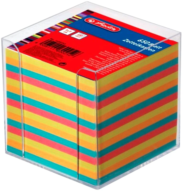 Herlitz Herlitz Κύβος Με Χαρτάκια Σημειώσεων 650 Φύλλα-4 Χρώματα (1600253)