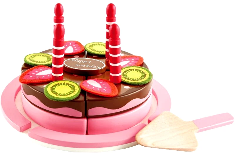 Hape Hape Playfully Delicious Ξύλινη Τούρτα Γενεθλίων Double Flavored (E3140A)