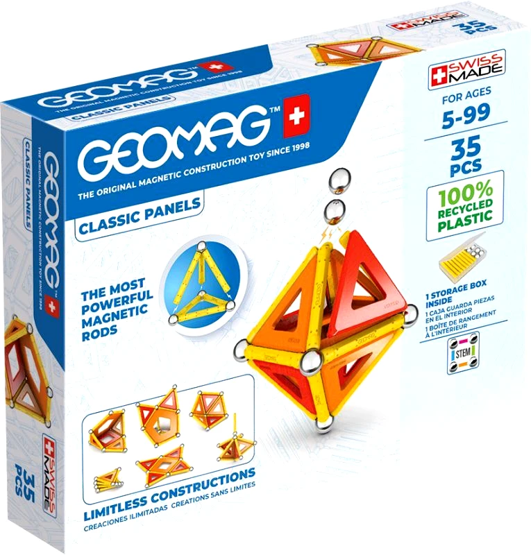 Geomag Geomag Σετ Classic Panels 35 - Green (470)