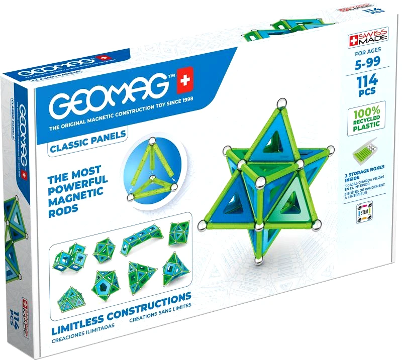 Geomag Geomag Σετ Classic Panels 114 - Green (473)