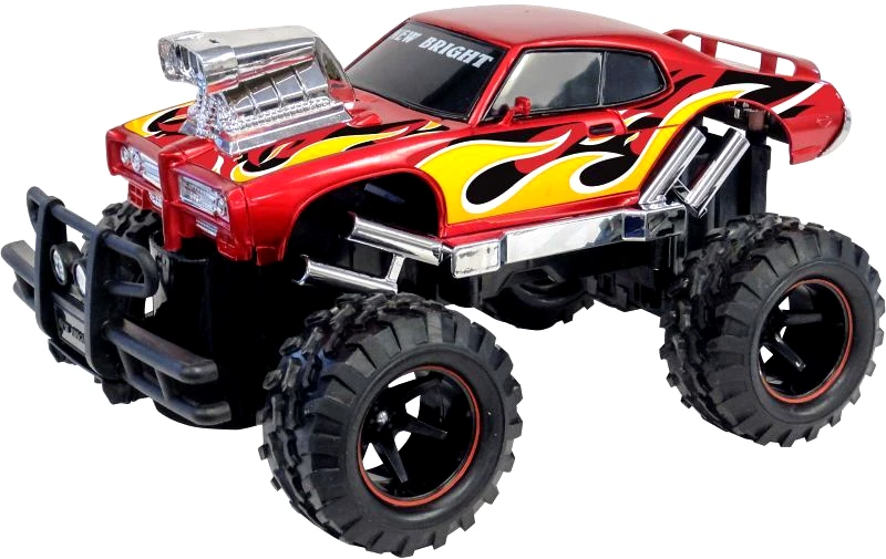New Bright New Bright Τηλεκατευθυνόμενο Mega Muscle Truck 1:15 - 2 Σχέδια (1559)