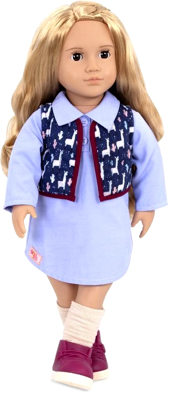 Our Generation Our Generation Κούκλα Amalia With Shirt,Dress & Vest (BD31232Z)