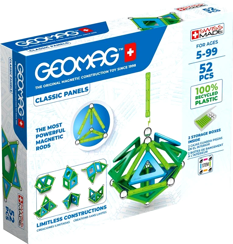 Geomag Geomag Σετ Classic Panels 52 - Green (471)