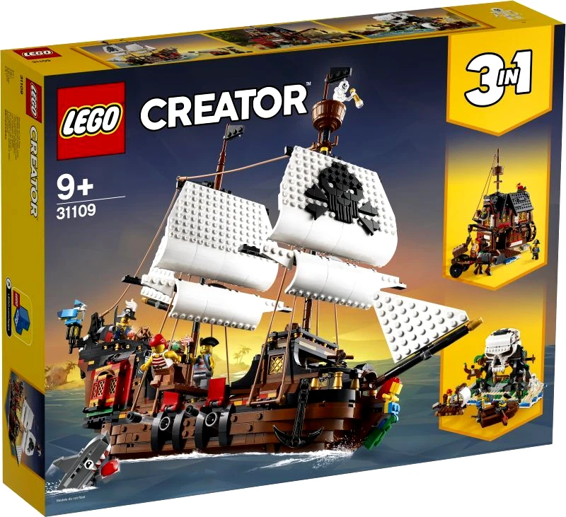 LEGO toys LEGO Creator 3in1 Pirate Ship (31109)
