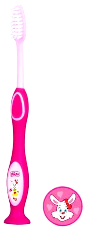 Chicco Chicco Οδοντόβουρτσα Ροζ 3-6Y (L80-09079-10)