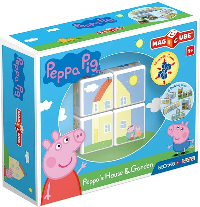 Geomag Geomag Magicube Peppa Pig-Το Σπίτι & Ο Κήπος Της Peppa (PF.331.050.00)