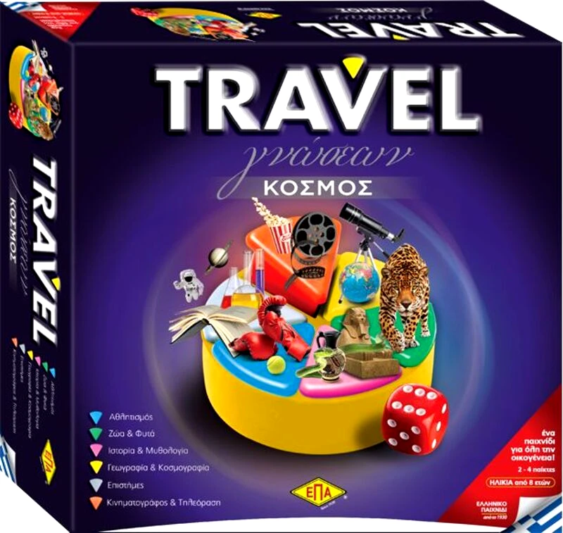 Επα Επιτραπέζιο Travel Γνώσεων Κόσμος (03-206)