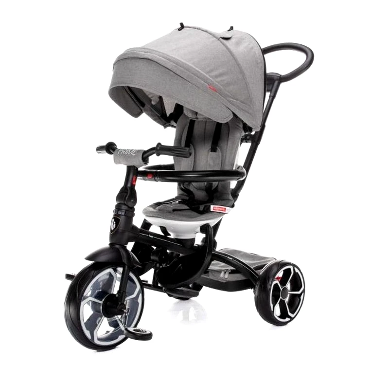 QPlay QPlay Τρίκυκλο Prime Grey (01-1212044-06)