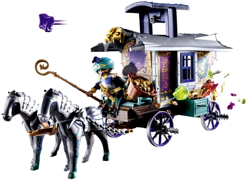 Playmobil Playmobil Novelmore Violet Vale-Εμπορική Άμαξα (70903)