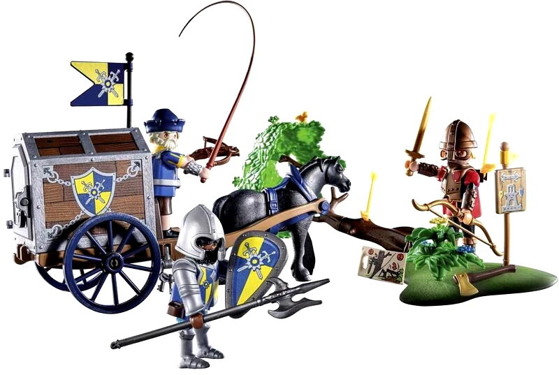Playmobil Playmobil Novelmore Ληστεία Εμπορικής Άμαξας (71484)