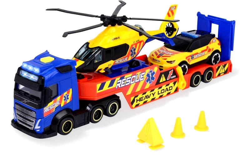Dickie Dickie Rescue Transporter Και 2 Οχήματα (203717005)