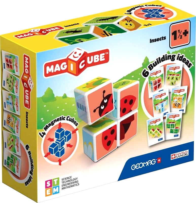 Geomag Geomag Magicube Ζουζούνια & Έντομα (121)