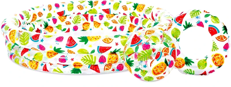 Intex Intex Πισίνα Pineapple Splash Set Pool 132x28cm (59469NP)
