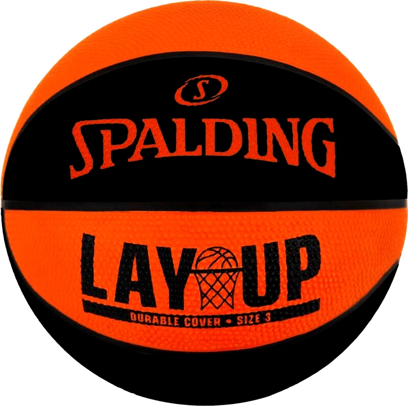 Spalding Spalding Μπάλα Μπάσκετ Lay Up Orange/Black S7 (84-548Z1)