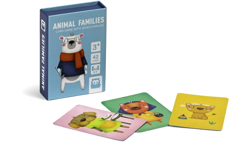 EurekaKids Eurekakids Cards Animals Family (68217023)