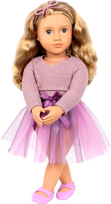 Our Generation Our Generation Κούκλα Savannah With Two-Tone Purple Ballet Tutu (BD31316Z)
