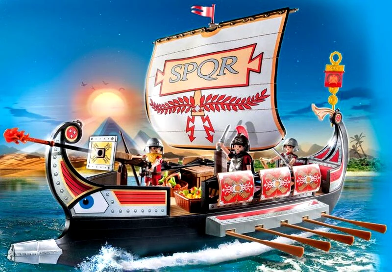 Playmobil Playmobil Ρωμαϊκή Γαλέρα (5390)