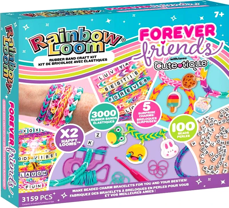 Rainbow Loom Rainbow Loom Cute-Tique Σετ Βραχιόλια Forever Friends (R0173)