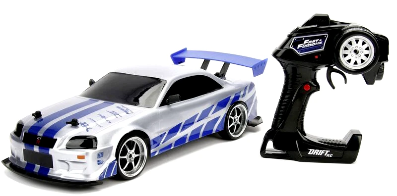 Jada Jada Τηλεκατευθυνόμενο Fast & Furious Nissan Skyline GTR 41cm 1:10 (253209000)