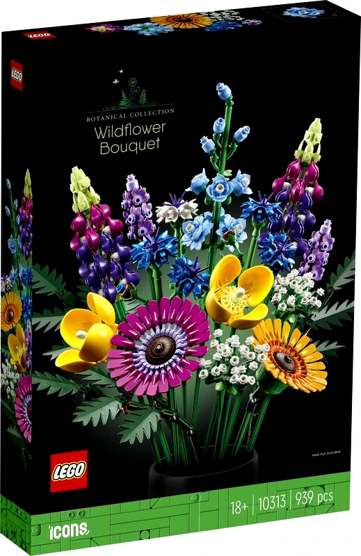 LEGO toys LEGO Icons Botanical Wildflower Bouquet (10313)