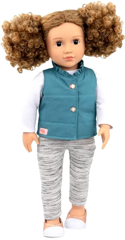 Our Generation Our Generation Κούκλα Mila With Frilly Vest (BD31235Z)