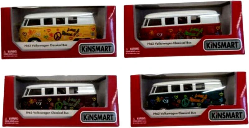KIN Volkswagen Classical Bus 1962 1:32-4 Σχέδια-1Τμχ (KT5060WM)