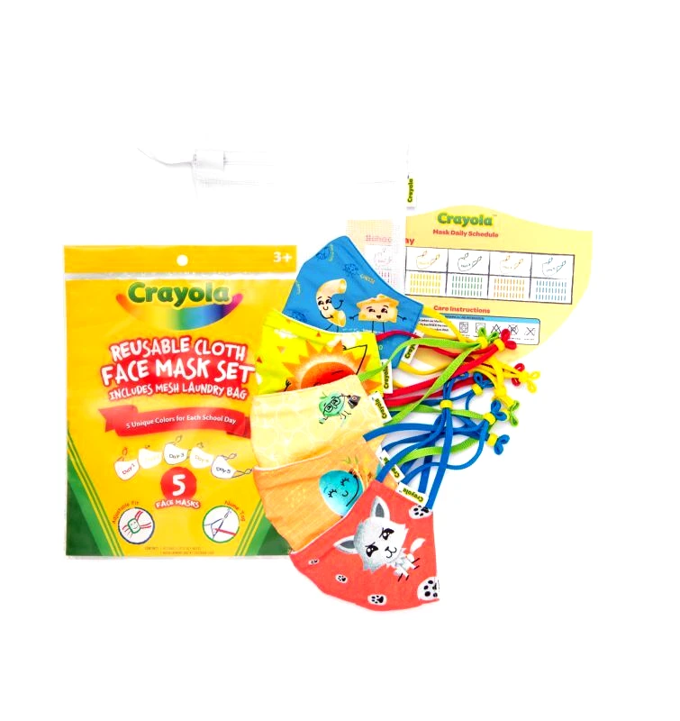 Crayola SMP Crayola Σετ Μάσκες Υφασμάτινες Craymoji Colors-Kid (170-220564)
