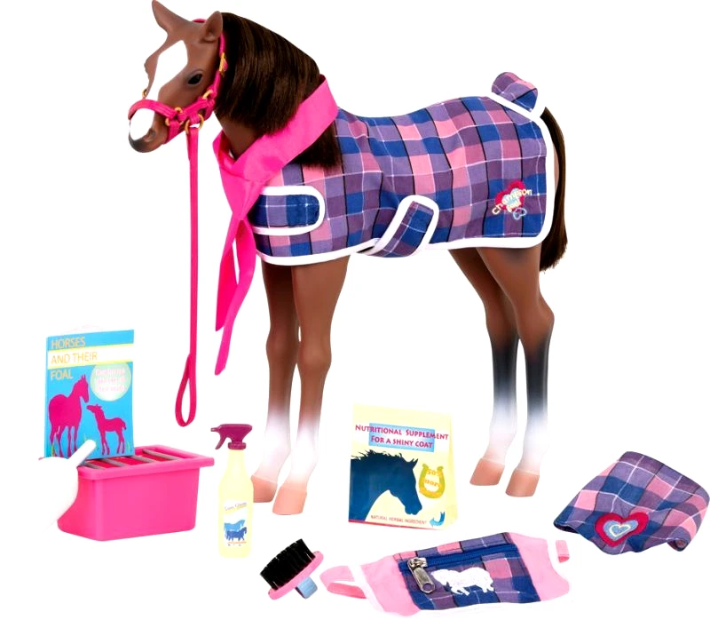 Our Generation Our Generation Σετ Πουλάρι Quarter Horse & Αξεσουάρ (BD38002Z)