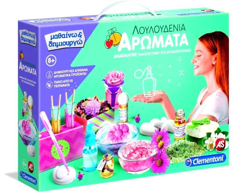 Clementoni Μαθαίνω & Δημιουργώ Λουλουδένια Αρώματα (1026-63605)