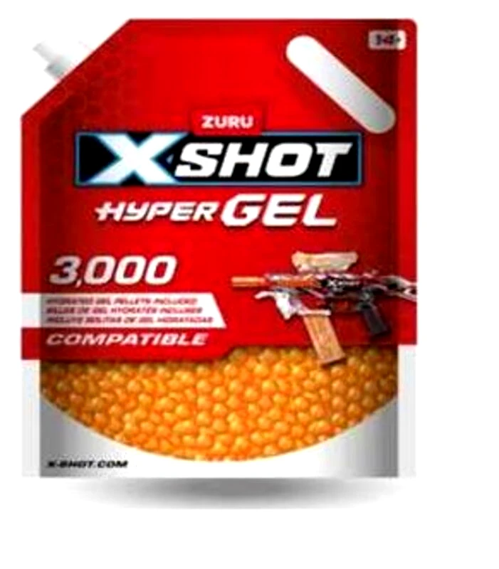 Zuru Zuru X-Shot Hyper Gel 3000PK Refill Darts (36810)