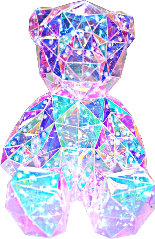 iDance iDance Origami Bear With Lighting 25cm. (LBEAR25)