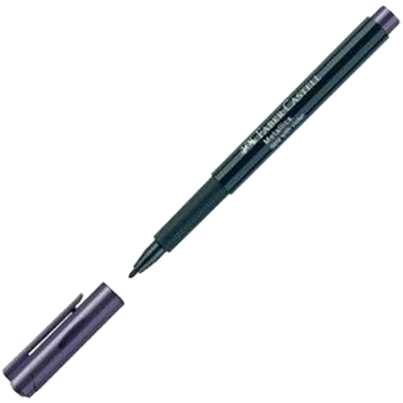 Faber Castell Faber Castel Μαρκαδόρος Metallics Βιολετί (12310347)