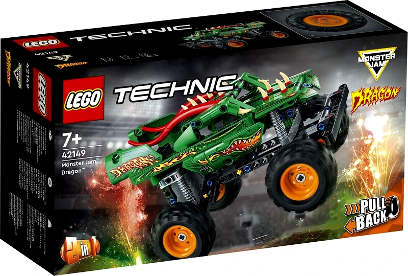 LEGO toys LEGO Technic Monster Jam Dragon (42149)