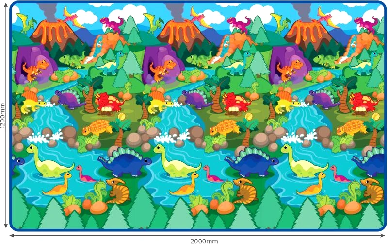 Sun Ta Sun Ta Πατάκι Δαπέδου Roll Mat-Dino World (3074R(P))