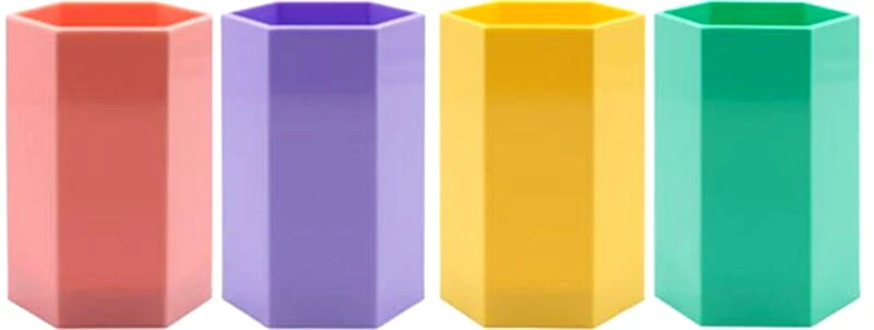 Metron Μολυβοθήκη Πολυγωνική Pastel-4 ΣΧέδια-1 Τμχ (089059) φωτογραφία
