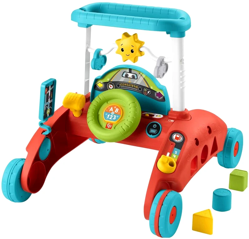 Fisher-Price Fisher Price Laugh & Learn Εκπαιδευτική Στράτα-Αυτοκινητάκι 3 Σε 1 (HJP48)