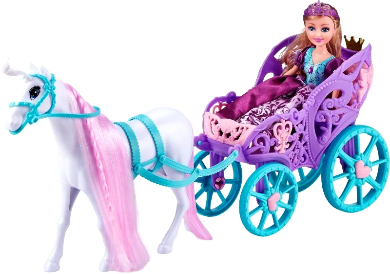 Zuru Zuru Sparkle Girlz Playset With Carriage (10068)