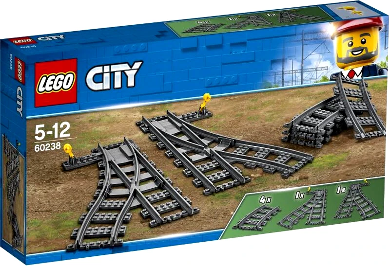 LEGO toys LEGO City Switch Tracks (60238)