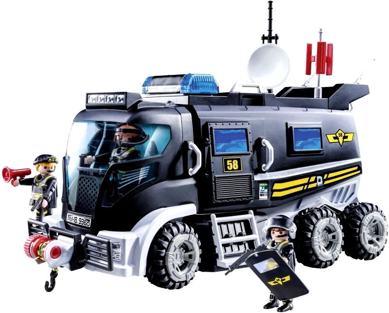 Playmobil Playmobil Θωρακισμένο Όχημα Ειδικών Αποστολών (9360)