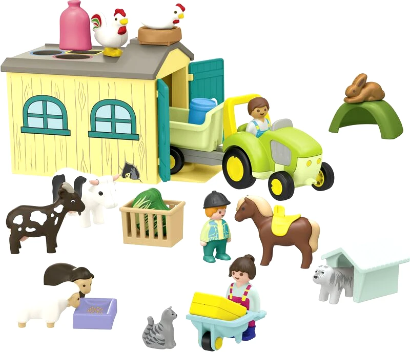 Playmobil Playmobil Junior Διασκέδαση Στη Φάρμα (71656)