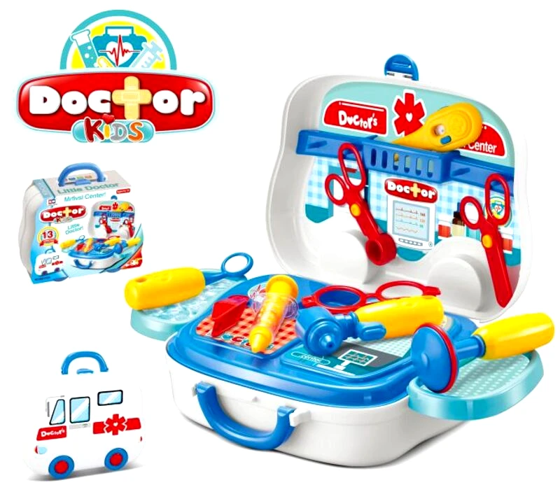 BW Kids Βαλιτσάκι Ιατρικό Playset (008-918A)