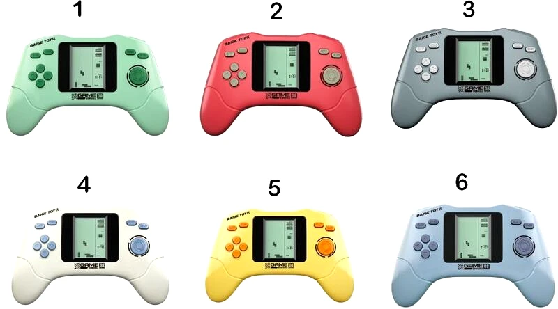 BW Handheld Game-6 Σχέδια (323-826)