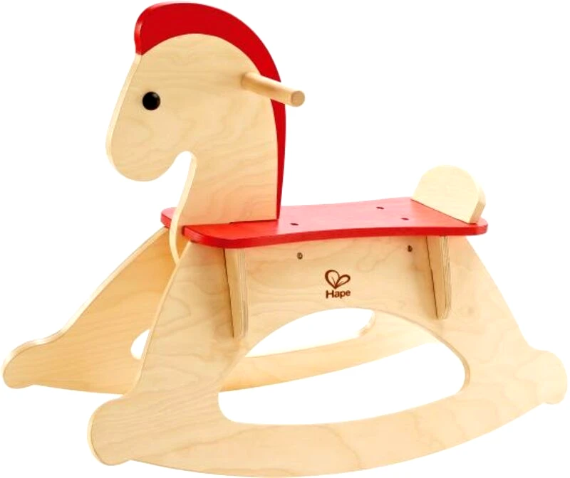 Hape Hape Early Explorer Ξύλινο Κουνιστό Αλογάκι Rock & Ride (E0100)