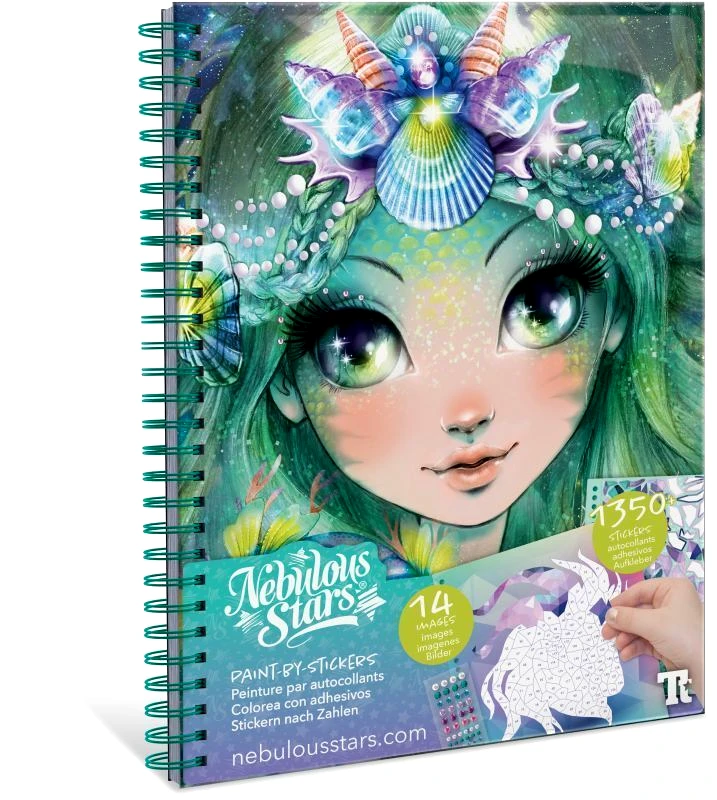 Nebulous Stars Nebulous Stars Creative Book Paint By Stickers (11129)